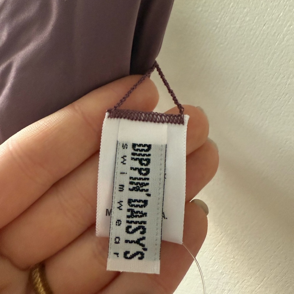 Dippin’ Daisy’s Strappy Bikini (Top Only) in Purple Haze NWT - Picture 5 of 8